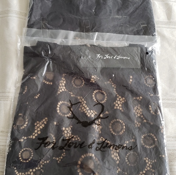 Love & Lemons New SONYA Lace Mini Skirt BLACK Women's SEXY! πHPπ - Picture 8 of 11